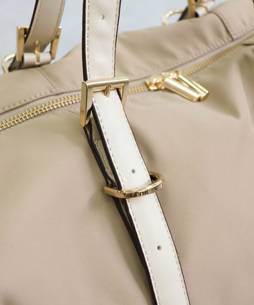 MIAN （ミアン）の「SPIREA / トラベルボストンバッグ（ボストンバッグ・レディース・モカ/ブラック/グレー・FREE）」の9枚目の写真