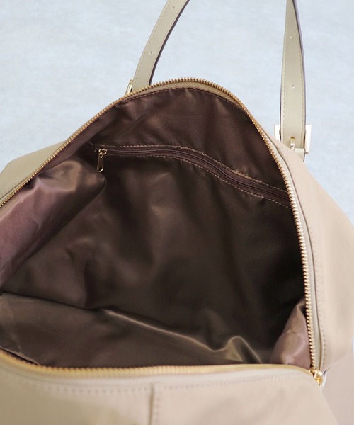 MIAN （ミアン）の「SPIREA / トラベルボストンバッグ（ボストンバッグ・レディース・モカ/ブラック/グレー・FREE）」の14枚目の写真