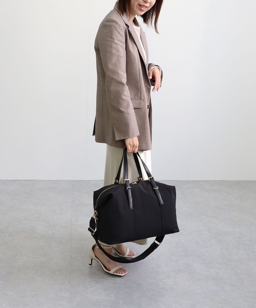 MIAN （ミアン）の「SPIREA / トラベルボストンバッグ（ボストンバッグ・レディース・モカ/ブラック/グレー・FREE）」の20枚目の写真