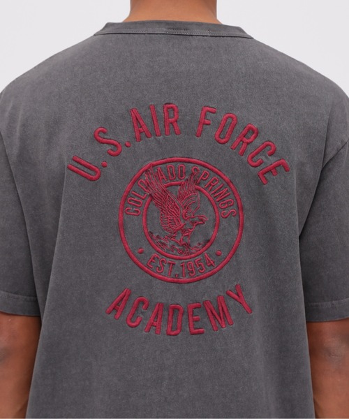 国内発送☆AVIREX☆US AIR FORCE ACADEMY T-SHIRT WEB限定》US AIR FORCE ACADEMY T-SHIRT / エアフォース