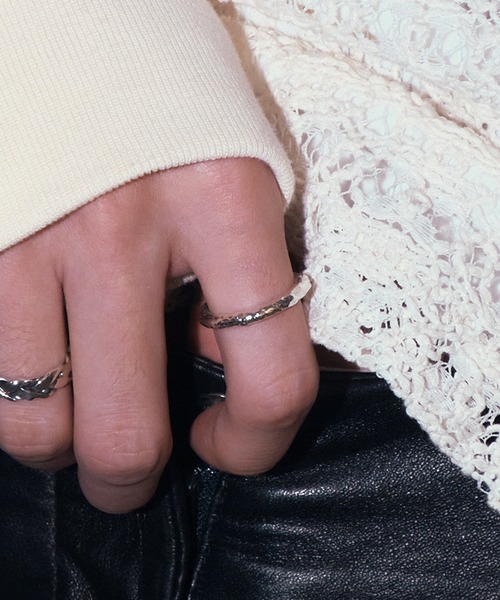 whoseA（フーシー）の「【silver925】TextureRing/テクスチャー リング（リング・レディース・シルバー・10号/12号/16号）」の13枚目の写真