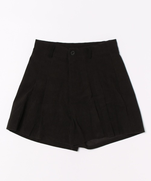 Pittok(ピットク)の「タックプリーツ コーディロイ ショートパンツ(その他パンツ・レディース・モカ/ブラック/ブラウン・MEDIUM)」の19枚目の写真