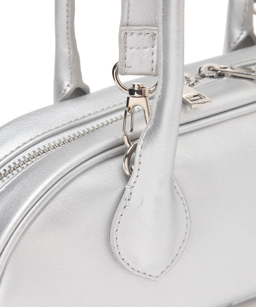 LAKOLE（ラコレ）の「横長ミニボストンバッグ / 253080（ボストンバッグ・レディース・ブラック/シルバー・FREE）」の10枚目の写真