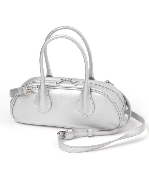 LAKOLE（ラコレ）の「横長ミニボストンバッグ / 253080（ボストンバッグ・レディース・ブラック/シルバー・FREE）」の17枚目の写真