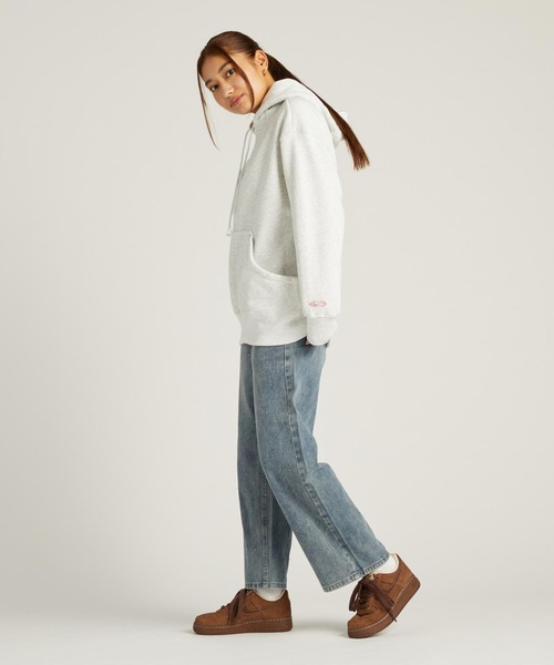 NIKE（ナイキ）の「ナイキ スポーツウェア ウィメンズ オーバーサイズド プルオーバー パーカー / Nike Sportswear Women's Oversized Pullover Hoodie HQ2987-051 Birch Heather（パーカー・レディース・ミックスグレー・2XL/L/M/S/XL/XS）」の7枚目の写真