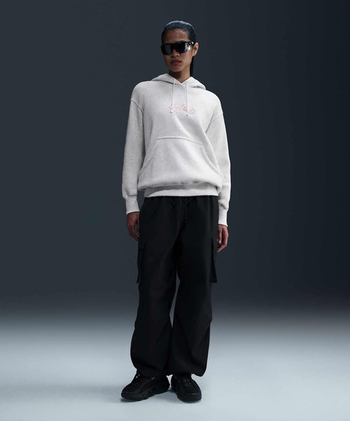 NIKE（ナイキ）の「ナイキ スポーツウェア ウィメンズ オーバーサイズド プルオーバー パーカー / Nike Sportswear Women's Oversized Pullover Hoodie HQ2987-051 Birch Heather（パーカー・レディース・ミックスグレー・2XL/L/M/S/XL/XS）」の10枚目の写真