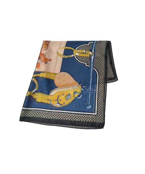 Edit Sheen（エディットシーン）の「クラシックプリントスカーフ（ストール/ショール・レディース・ブラック・FREE）」の5枚目の写真