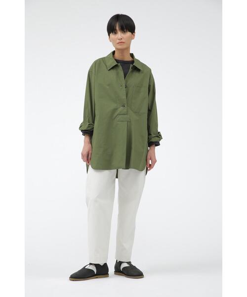MARGARET HOWELL(マーガレットハウエル)の「WASHED COTTON TWILL(その他パンツ・レディース・イエロー系その他・2/1)」の14枚目の写真