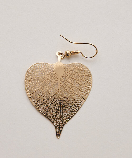 LIVETART（リヴェタート）の「《LIVETART》リーフピアス（ピアス（両耳用）・レディース・シルバー/ゴールド・FREE）」の5枚目の写真