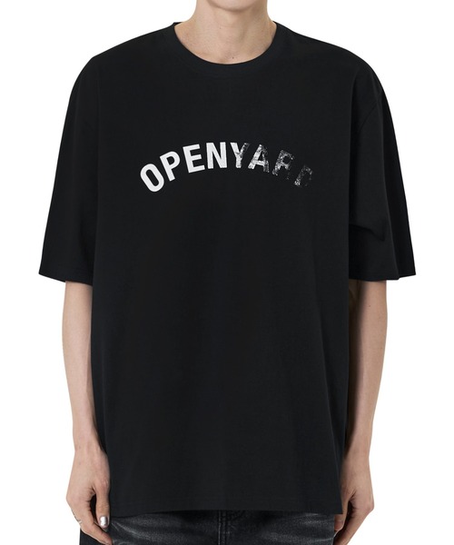OY(オーワイ)の「『OY/オーワイ』 FADED ARCH TEE/フェイデッドアーチ半袖Tシャツ(Tシャツ/カットソー・レディース・ブラック/ホワイト・XL/M)」の11枚目の写真