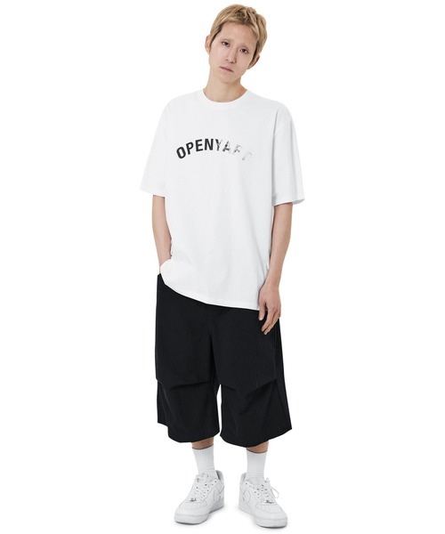 OY(オーワイ)の「『OY/オーワイ』 FADED ARCH TEE/フェイデッドアーチ半袖Tシャツ(Tシャツ/カットソー・レディース・ブラック/ホワイト・XL/M)」の15枚目の写真