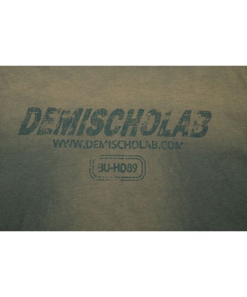 Ressaca（レサーカ）の「オーバーサイズダメージ加工ロゴプリントロンT（Tシャツ/カットソー・メンズ・グレー/ブラック・XL/L/M/S）」の4枚目の写真