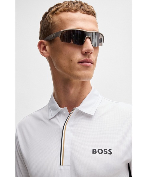 BOSS(ボス)の「アクティブ Paddy ポロシャツ(ポロシャツ・メンズ・ブラック/ホワイト/ダークブルー/グリーン・XXL/S/M/L/XL/XXXL)」の19枚目の写真