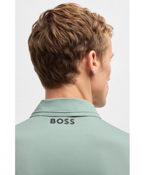 BOSS(ボス)の「アクティブ Paddy ポロシャツ(ポロシャツ・メンズ・ブラック/ホワイト/ダークブルー/グリーン・XXL/S/M/L/XL/XXXL)」の15枚目の写真