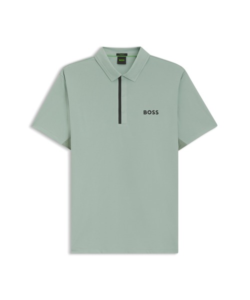 BOSS(ボス)の「アクティブ Paddy ポロシャツ(ポロシャツ・メンズ・ブラック/ホワイト/ダークブルー/グリーン・XXL/S/M/L/XL/XXXL)」の12枚目の写真
