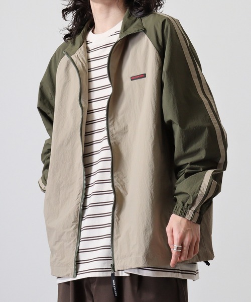 Red Cap Girl（レッドキャプガール）の「RED CAP GIRL RCGナイロンバックプリント裏付きラグランジャケット（ナイロンジャケット・メンズ・カーキ/ブラック/ネイビー・M/L）」の22枚目の写真