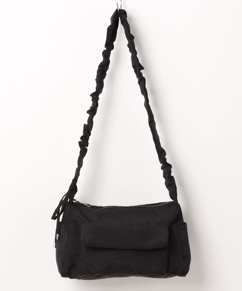 SpRay（スプレイ）の「シャーリングショルダーバッグ（ショルダーバッグ・レディース・ブラック/アイボリー・FREE）」の16枚目の写真