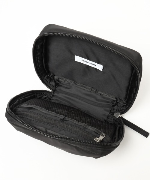 GLOBAL WORK（グローバルワーク）の「撥水ガジェットポーチ/288506（ボディバッグ/ウエストポーチ・メンズ・ブラック・ONE SIZE）」の8枚目の写真