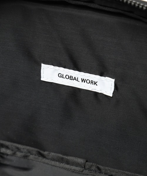 GLOBAL WORK（グローバルワーク）の「撥水ガジェットポーチ/288506（ボディバッグ/ウエストポーチ・メンズ・ブラック・ONE SIZE）」の9枚目の写真