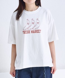【綿100%】【リンクコーデ】【ママサイズ】オリジナル グラフィックTシャツ