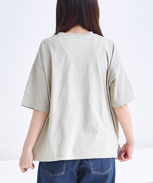 pairmanon(ペアマノン)の「【綿100%】【リンクコーデ】【ママサイズ】オリジナル グラフィックTシャツ(Tシャツ/カットソー・レディース・ベージュ系その他/ブラウン系その他/ホワイト系その他/ピンク系その他/ホワイト系その他2/ホワイト系その他3/ベージュ系その他2・FREE)」の22枚目の写真