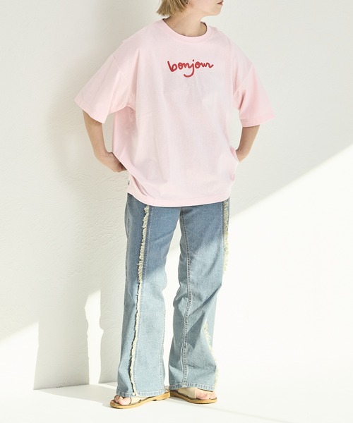 pairmanon(ペアマノン)の「【綿100%】【リンクコーデ】【ママサイズ】オリジナル グラフィックTシャツ(Tシャツ/カットソー・レディース・ベージュ系その他/ブラウン系その他/ホワイト系その他/ピンク系その他/ホワイト系その他2/ホワイト系その他3/ベージュ系その他2・FREE)」の16枚目の写真