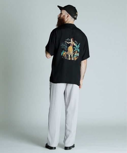 Schott/ショット/×PJ/×パイナップルジュース/RAYON SHIRT BEACH