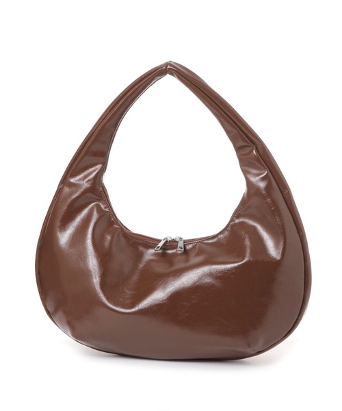 LAKOLE（ラコレ）の「エナメルオーバルワンショルダーバッグ / 283542