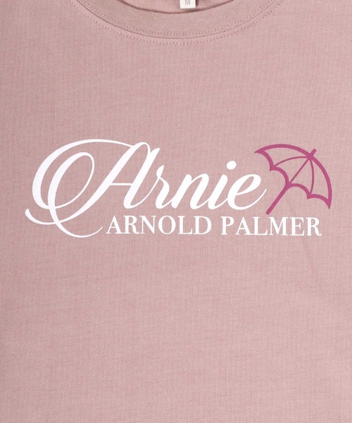 Arnie Arnold Palmer（アーニーアーノルドパーマー）の「Arnie Arnold Palmer（アーニーアーノルドパーマー）ブランドロゴプリントTシャツ レディース/半袖（Tシャツ/カットソー・レディース・ピンク/ネイビー/ホワイト系その他・M/L）」の9枚目の写真