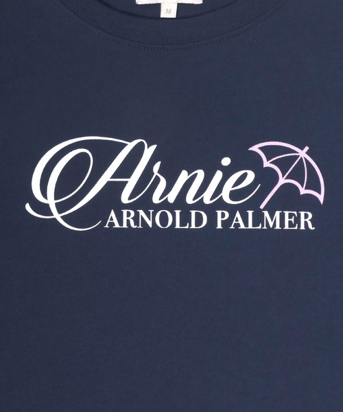Arnie Arnold Palmer（アーニーアーノルドパーマー）の「Arnie Arnold Palmer（アーニーアーノルドパーマー）ブランドロゴプリントTシャツ レディース/半袖（Tシャツ/カットソー・レディース・ピンク/ネイビー/ホワイト系その他・M/L）」の7枚目の写真