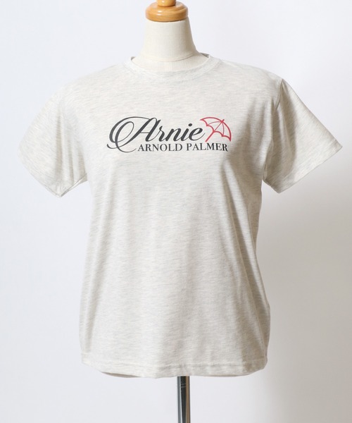 Arnie Arnold Palmer（アーニーアーノルドパーマー）の「Arnie Arnold Palmer（アーニーアーノルドパーマー）ブランドロゴプリントTシャツ レディース/半袖（Tシャツ/カットソー・レディース・ピンク/ネイビー/ホワイト系その他・M/L）」の10枚目の写真