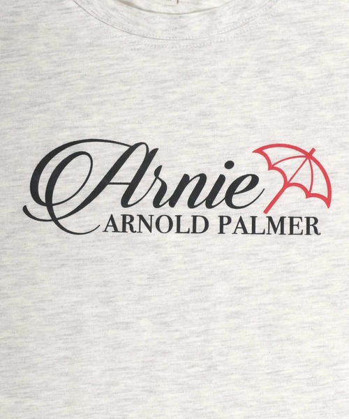 Arnie Arnold Palmer（アーニーアーノルドパーマー）の「Arnie Arnold Palmer（アーニーアーノルドパーマー）ブランドロゴプリントTシャツ レディース/半袖（Tシャツ/カットソー・レディース・ピンク/ネイビー/ホワイト系その他・M/L）」の5枚目の写真
