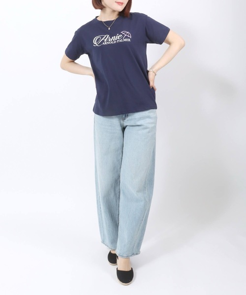 Arnie Arnold Palmer（アーニーアーノルドパーマー）の「Arnie Arnold Palmer（アーニーアーノルドパーマー）ブランドロゴプリントTシャツ レディース/半袖（Tシャツ/カットソー・レディース・ピンク/ネイビー/ホワイト系その他・M/L）」の22枚目の写真