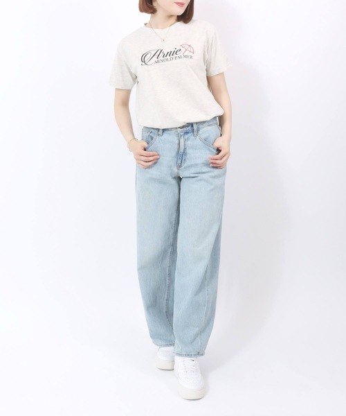 Arnie Arnold Palmer（アーニーアーノルドパーマー）の「Arnie Arnold Palmer（アーニーアーノルドパーマー）ブランドロゴプリントTシャツ レディース/半袖（Tシャツ/カットソー・レディース・ピンク/ネイビー/ホワイト系その他・M/L）」の20枚目の写真