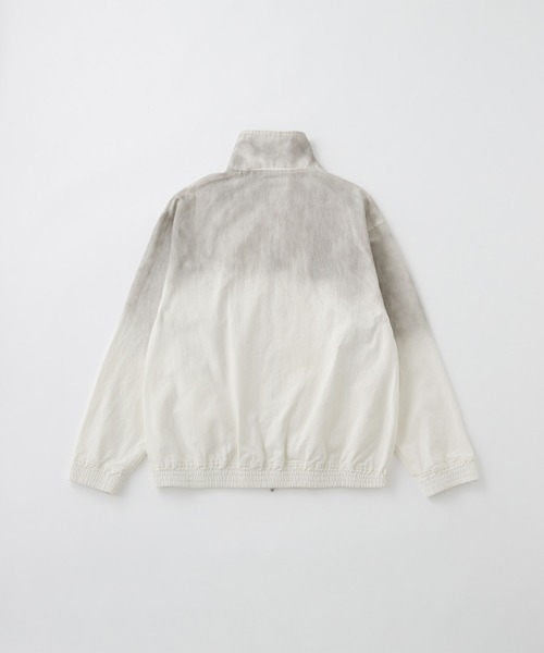 Nebula Fusion(ネビュラフュージョン)の「Cotton dirt design stand collar jacket/コットンダートデザインスタンドカラージャケット(ブルゾン・メンズ・ホワイト/ブラック・L/M)」の7枚目の写真