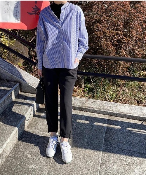 aquagarage(アクアガレージ)の「裾デザインジョガーパンツ(その他パンツ・レディース・ブラック・M/L)」の15枚目の写真