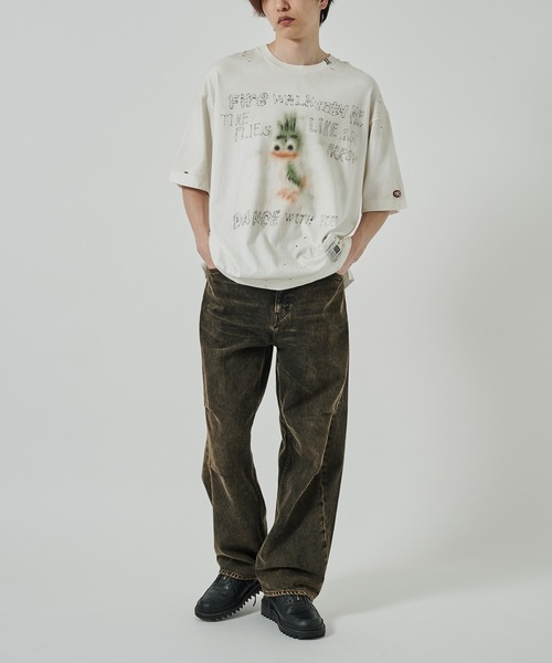 DRAPE OVER DENIM PANTS（デニムパンツ）｜Jieda（ジエダ）の 