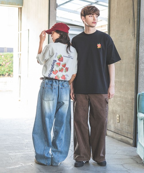 PBLIM（ページボーイリム）の「《UNISEX》メニーベリーTシャツ（Tシャツ/カットソー・レディース・オフホワイト/ブラック/ブラウン/ネイビー・MEDIUM/LARGE）」の7枚目の写真