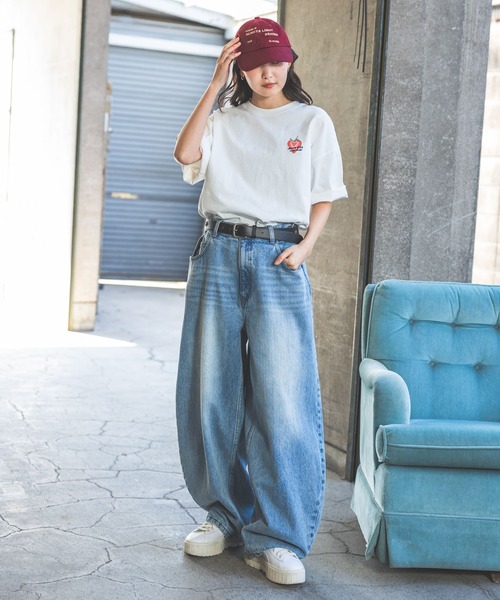 PBLIM（ページボーイリム）の「《UNISEX》メニーベリーTシャツ（Tシャツ/カットソー・レディース・オフホワイト/ブラック/ブラウン/ネイビー・MEDIUM/LARGE）」の9枚目の写真