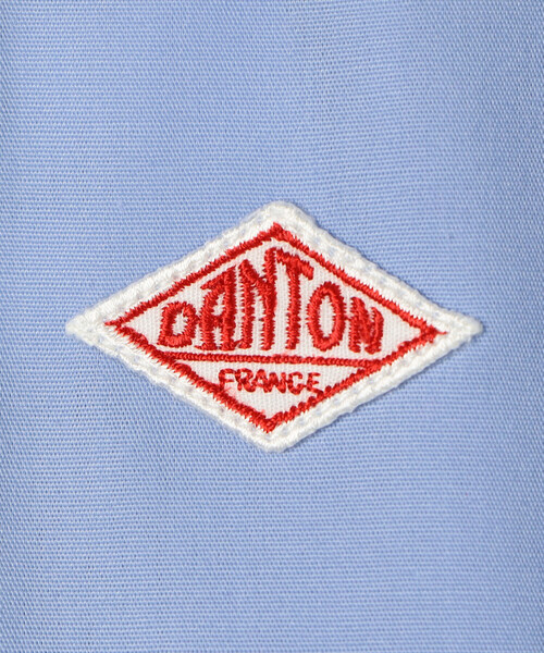 DANTON(ダントン)の「DANTON | ギャザーシャツワンピース WOMEN(ワンピース・レディース・ネイビー/サックスブルー・36)」の8枚目の写真