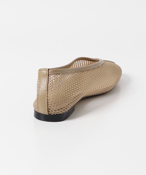 REMME（レメ）の「REMME　メッシュフラットシューズ（その他シューズ・レディース・ベージュ/ブラック・37/38）」の12枚目の写真