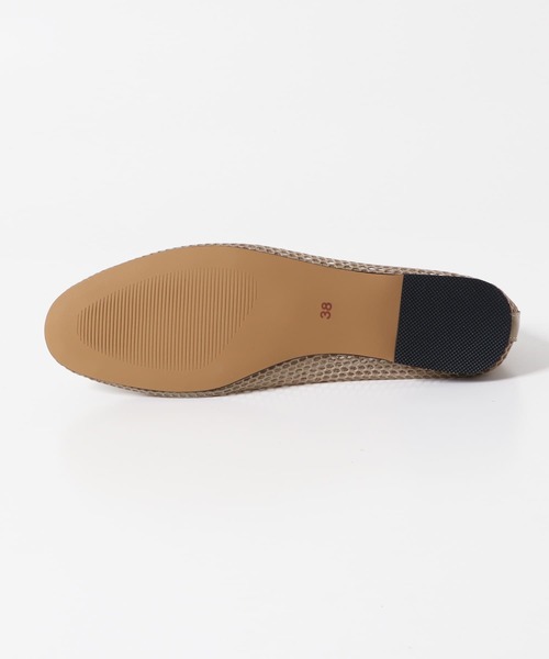 REMME（レメ）の「REMME　メッシュフラットシューズ（その他シューズ・レディース・ベージュ/ブラック・37/38）」の13枚目の写真