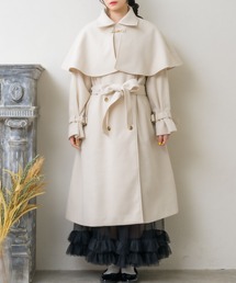 未使用】アメノチハレ ケープコート（Dakota） ブランド古着】「ケープ