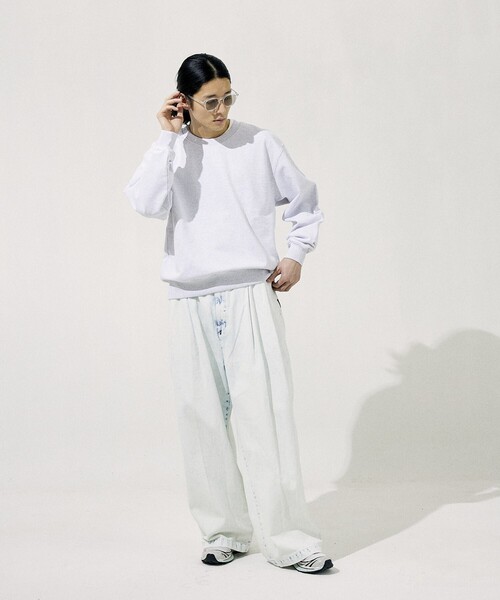 セール】13OZ ショートクルーネック プルオーバースウェット