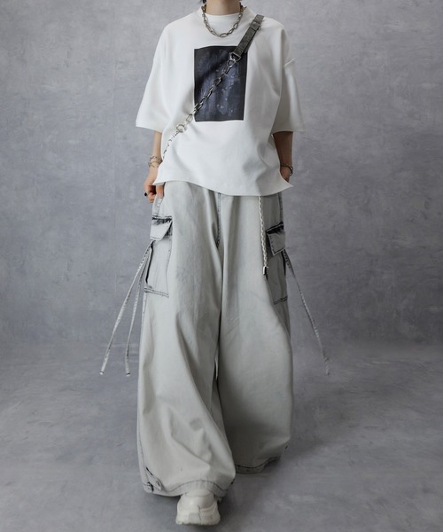 VINTAGE LIKE WIDE DENIM PANTS/ヴィンテージライクワイドデニム