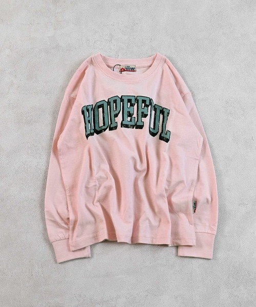 LSP WOW（エルエスピーワオ）の「【LSP WOW!】カラバリプリントロンT（Tシャツ/カットソー・キッズ・ホワイト系1/ブラック/ネイビー/ライトグレー/パープル/ベージュ/グリーン系2/グリーン系1/チャコール/グリーン/カーキ/ブルー系2/ブルー系1/ピンク系2/ピンク系1/イエロー系2/イエロー系1/レッド系2/レッド系1/ホワイト系2・140/130/80/120/110/100/90/150）」の17枚目の写真