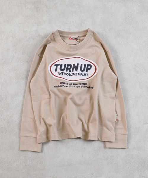 LSP WOW（エルエスピーワオ）の「【LSP WOW!】カラバリプリントロンT（Tシャツ/カットソー・キッズ・ホワイト系1/ブラック/ネイビー/ライトグレー/パープル/ベージュ/グリーン系2/グリーン系1/チャコール/グリーン/カーキ/ブルー系2/ブルー系1/ピンク系2/ピンク系1/イエロー系2/イエロー系1/レッド系2/レッド系1/ホワイト系2・140/130/80/120/110/100/90/150）」の6枚目の写真