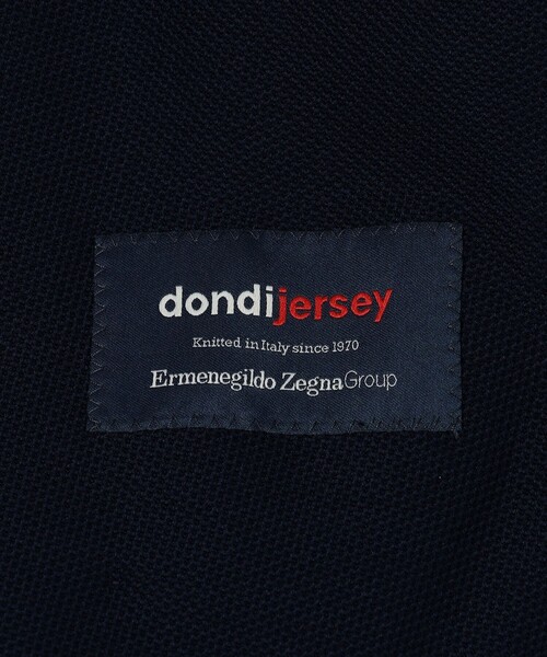 TOMORROWLAND (トゥモローランド)の「コットンダブルニット ダブルブレステッド6Bブレザー DONDY(テーラードジャケット・メンズ・グレイッシュベージュ/ネイビー・48/44/46/50/52)」の6枚目の写真
