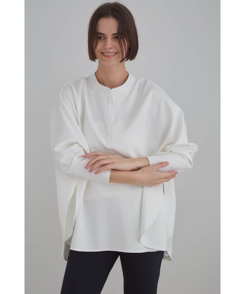 LE PHIL(ルフィル)の「◆ヴィスポンチトップス(Tシャツ/カットソー・レディース・ブラック/ホワイト/ブラウン・F)」の13枚目の写真