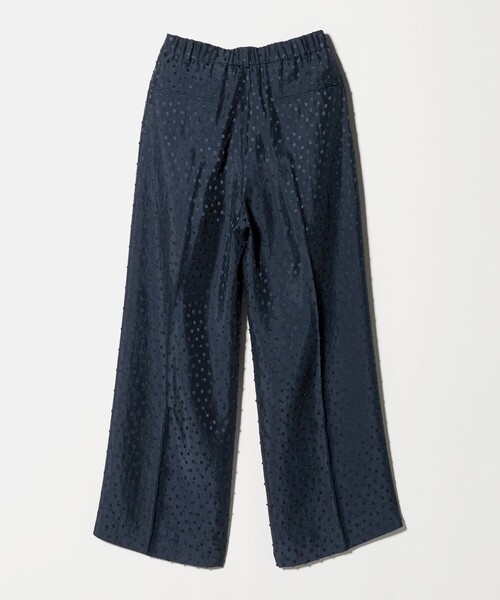 ドット サテン 2タック ワイドパンツ（その他パンツ）｜UNITED